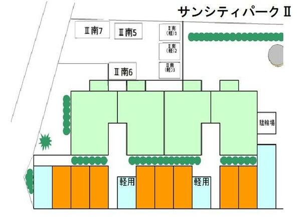 サンシティパークⅠ 205｜福島県郡山市安積荒井３丁目(賃貸アパート3DK・2階・53.46㎡)の写真 その7