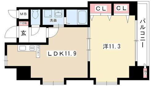 同じ建物の物件間取り写真 - ID:223032603921