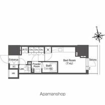 コンフォリア東上野 1108 ｜ 東京都台東区東上野６丁目（賃貸マンション1R・11階・25.16㎡） その2