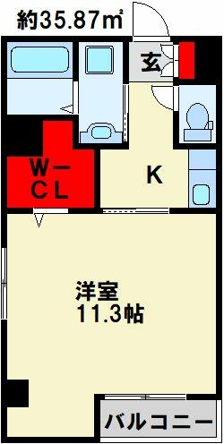 同じ建物の物件間取り写真 - ID:240027805901