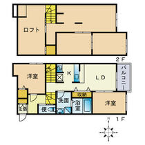 ＳＯＬＬＩＥＶＯ愛宕参道　東館 203 ｜ 福岡県福岡市西区愛宕２丁目（賃貸アパート2LDK・2階・41.92㎡） その2