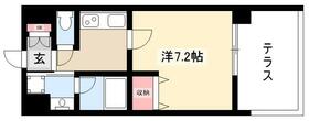 アーデン上社 114 ｜ 愛知県名古屋市名東区社口２丁目（賃貸マンション1K・1階・24.82㎡） その2