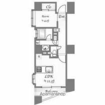 レックス日本橋水天宮プレミアタワー 501 ｜ 東京都中央区日本橋箱崎町（賃貸マンション1LDK・5階・41.59㎡） その2