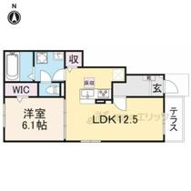 ジェルメ園部３ 101 ｜ 京都府南丹市園部町横田４号（賃貸アパート1LDK・1階・44.70㎡） その2