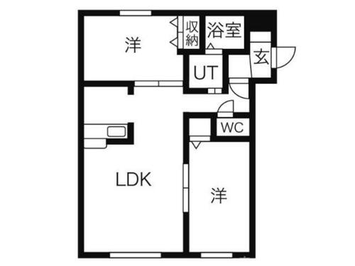 同じ建物の物件間取り写真 - ID:201021650192