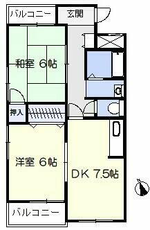 同じ建物の物件間取り写真 - ID:228046525534