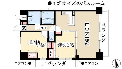 同じ建物の物件間取り写真 - ID:223032036865