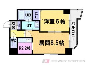 同じ建物の物件間取り写真 - ID:201022500831