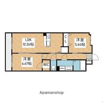 Ｓ－ＦＯＲＴ鶴舞ｒｅａｌｅ 1303 ｜ 愛知県名古屋市昭和区鶴舞２丁目（賃貸マンション2LDK・13階・59.32㎡） その2