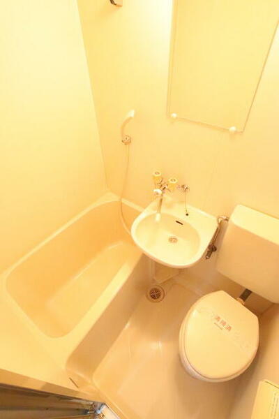 画像4:掃除がしやすいバスルームです！