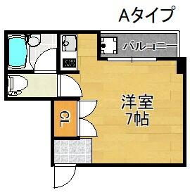 サクセスコート｜大阪府大阪市住之江区東加賀屋４丁目(賃貸マンション1R・2階・20.00㎡)の写真 その2