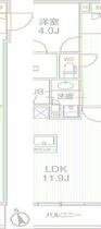 シーズンフラッツ浅草言問通り 803 ｜ 東京都台東区浅草３丁目（賃貸マンション1LDK・8階・40.70㎡） その2