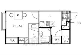 レオパレスレジャンド今津 203 ｜ 京都府亀岡市千代川町今津１丁目（賃貸アパート1K・2階・21.81㎡） その2