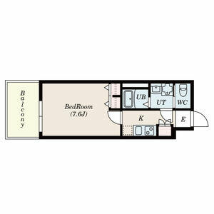 Ｓ－ＲＥＳＩＤＥＮＣＥ堀田 202｜愛知県名古屋市瑞穂区苗代町(賃貸マンション1K・2階・25.20㎡)の写真 その2