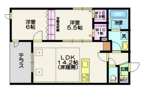 同じ建物の物件間取り写真 - ID:213095150170