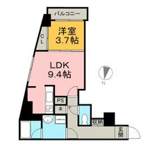 クレア北２４条 1103 ｜ 北海道札幌市北区北二十三条西２丁目（賃貸マンション1LDK・11階・35.91㎡） その2