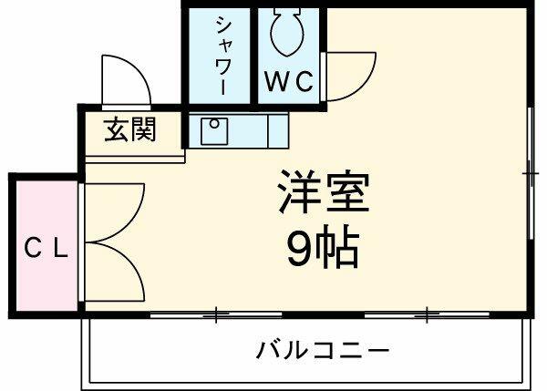 ハートイン野並｜愛知県名古屋市天白区野並２丁目(賃貸マンション1R・3階・19.66㎡)の写真 その2