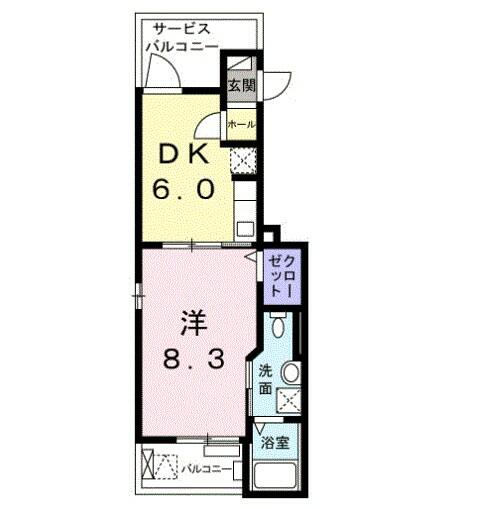 兵庫県尼崎市立花町４丁目(賃貸アパート1DK・2階・33.94㎡)の写真 その2