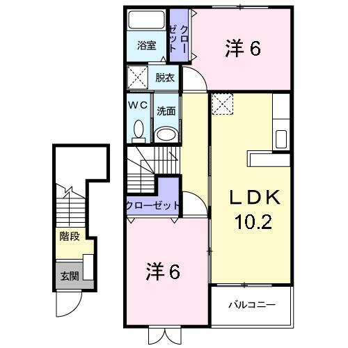 同じ建物の物件間取り写真 - ID:207001152407