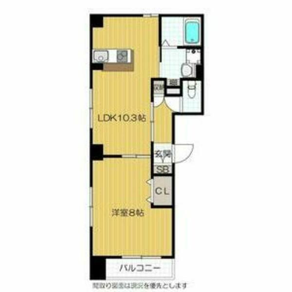 ジュノー　Ⅲ｜大阪府大阪市住吉区殿辻２丁目(賃貸マンション1LDK・1階・43.34㎡)の写真 その2