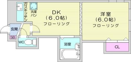 同じ建物の物件間取り写真 - ID:201021997393