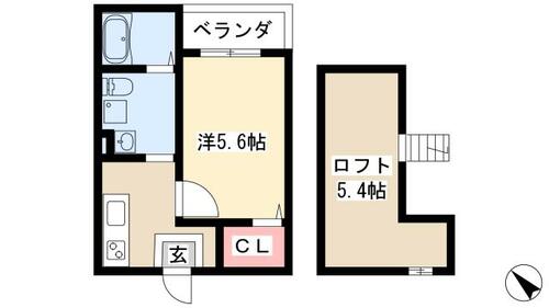 同じ建物の物件間取り写真 - ID:223031458663