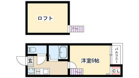 ラ　チトラル東別院 202 ｜ 愛知県名古屋市昭和区福江２丁目（賃貸アパート1K・2階・19.24㎡） その2