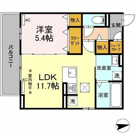 同じ建物の物件間取り写真 - ID:222016126993