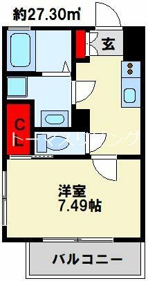 同じ建物の物件間取り写真 - ID:240027865654