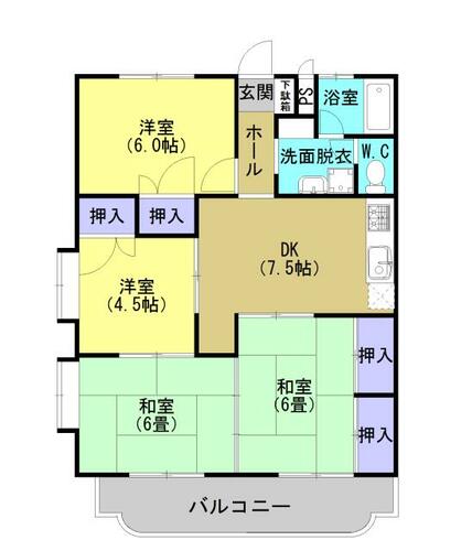 同じ建物の物件間取り写真 - ID:246004958429