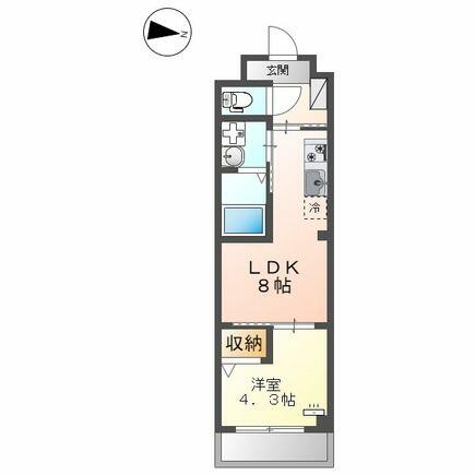 同じ建物の物件間取り写真 - ID:213101929439