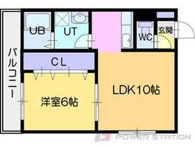 クラスタ  ｜ 北海道江別市文京台東町（賃貸マンション1LDK・1階・38.36㎡） その2