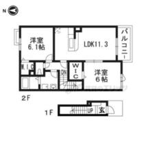 ヴィラ宮の前 205 ｜ 京都府南丹市園部町横田７号（賃貸アパート2LDK・2階・57.64㎡） その2