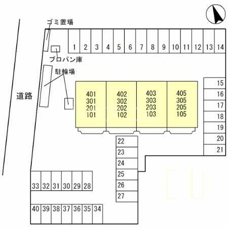 シーダータウン｜埼玉県深谷市上柴町西１丁目(賃貸アパート3LDK・4階・65.74㎡)の写真 その16