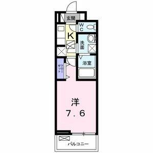 愛知県名古屋市北区清水３丁目(賃貸アパート1K・2階・25.42㎡)の写真 その2