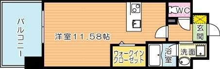 ＬＥＧＥＮＤ１１１（レジェンド１１１）｜福岡県北九州市若松区塩屋４丁目(賃貸マンション1R・2階・31.50㎡)の写真 その2