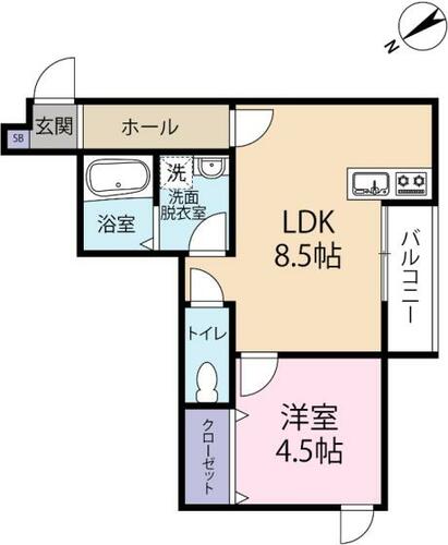 同じ建物の物件間取り写真 - ID:242001337169