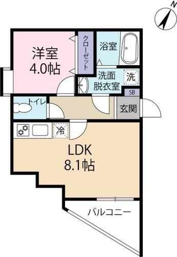 同じ建物の物件間取り写真 - ID:242001405333