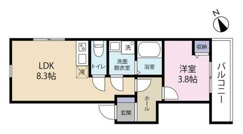 同じ建物の物件間取り写真 - ID:242001452130