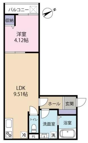 同じ建物の物件間取り写真 - ID:242001452137