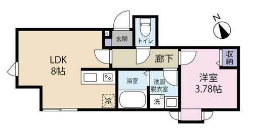 同じ建物の物件間取り写真 - ID:242001452139