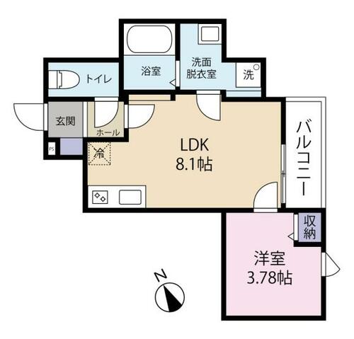 同じ建物の物件間取り写真 - ID:242001452136