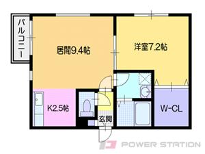 同じ建物の物件間取り写真 - ID:201022354150