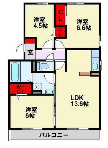 同じ建物の物件間取り写真 - ID:240028747997