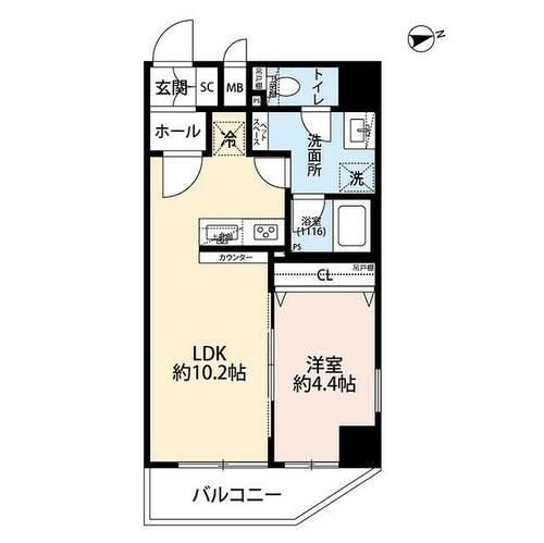 同じ建物の物件間取り写真 - ID:213104758222