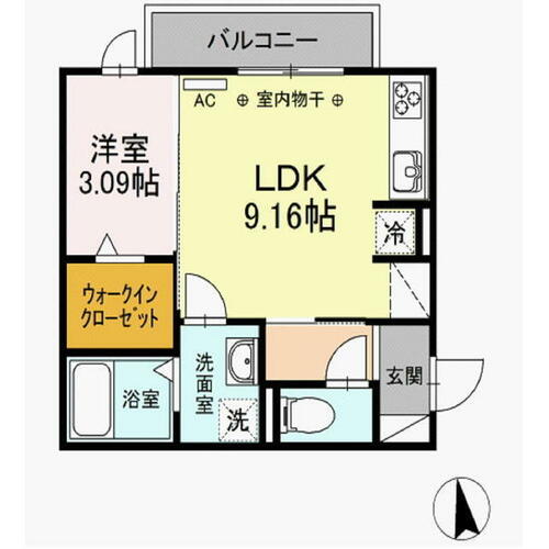 同じ建物の物件間取り写真 - ID:221010173338