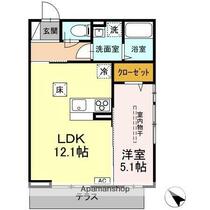 ＤーＲＯＯＭ　二軒茶屋　ＴＭＴ 101 ｜ 宮城県仙台市若林区二軒茶屋（賃貸アパート1LDK・1階・40.30㎡） その2