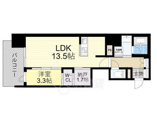 同じ建物の物件間取り写真 - ID:227081040200