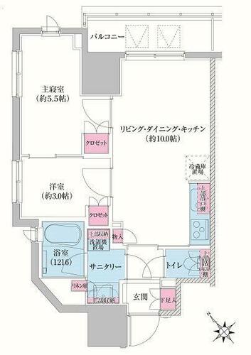 同じ建物の物件間取り写真 - ID:213099785842