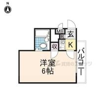 奈良県生駒市辻町（賃貸マンション1K・3階・17.12㎡） その2